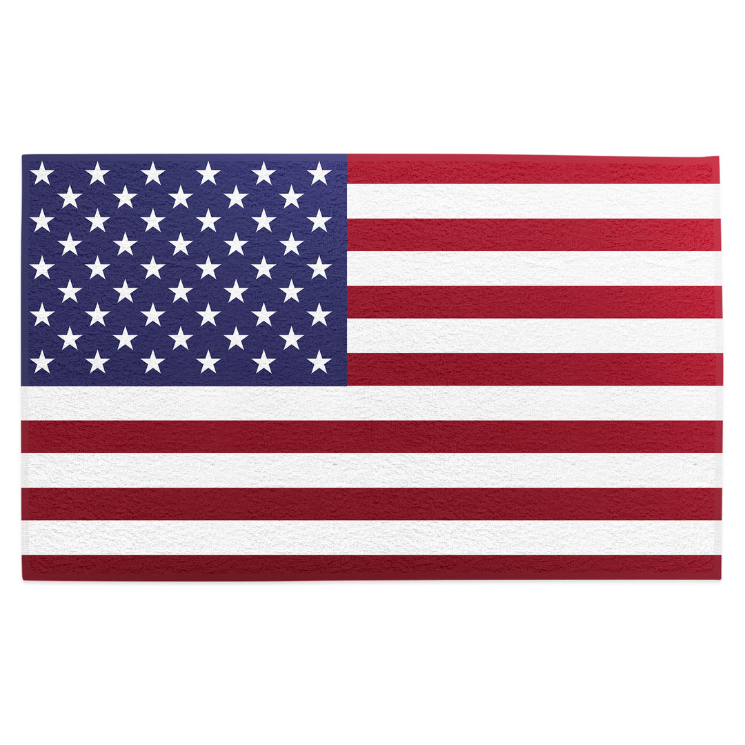 USA Flag Golf Towel