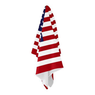 United States Flag Golf Towel - Shop.GolfersAuthority