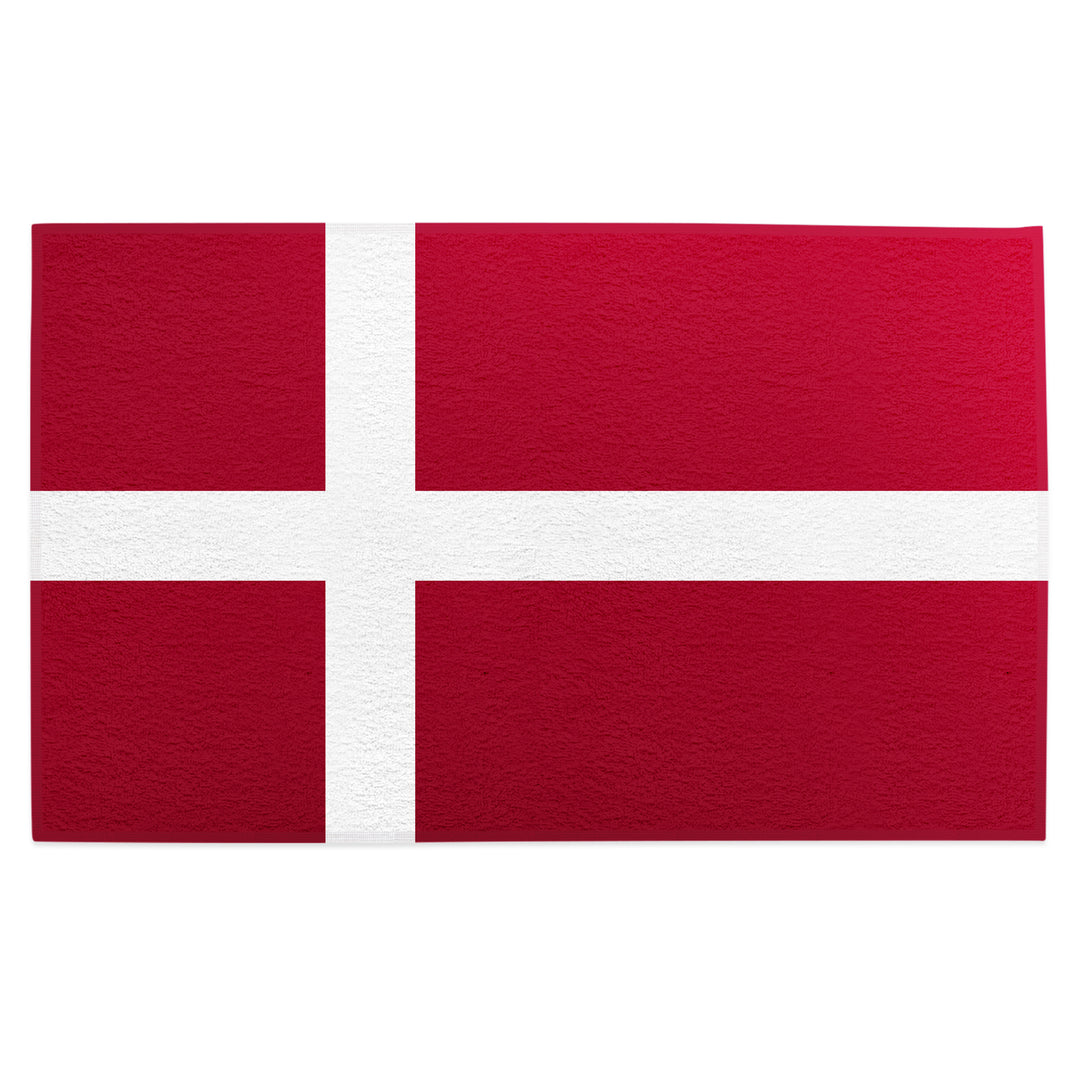 Denmark Flag Golf Towel