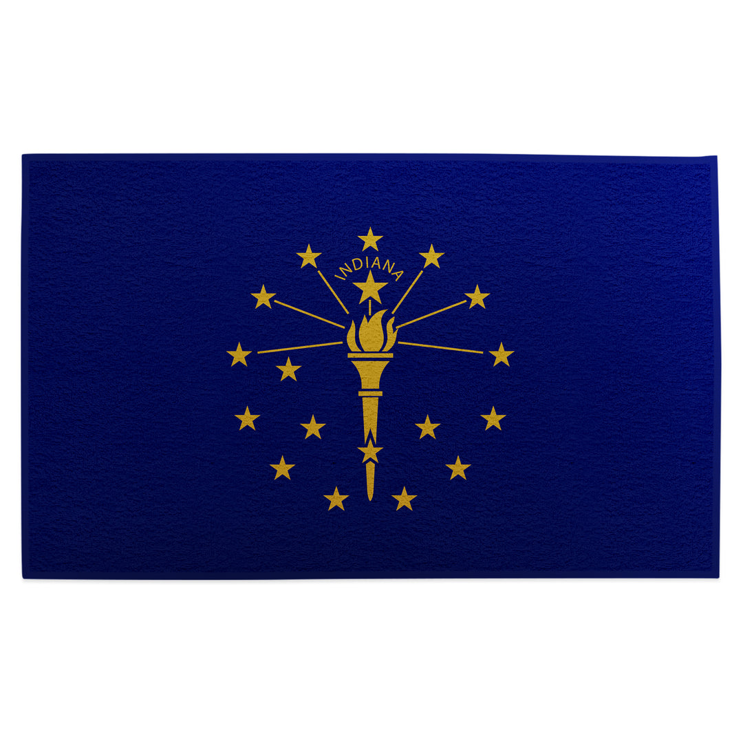 Indiana Flag Golf Towel