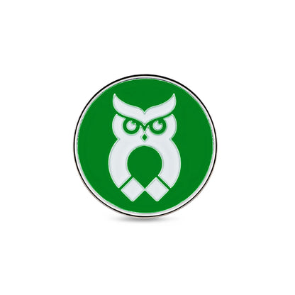 Green MagnetOwl Poker Chip Ball Marker