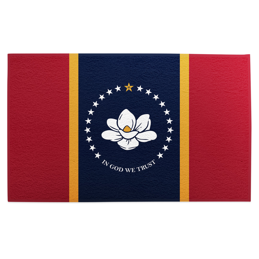 Mississippi Flag Golf Towel