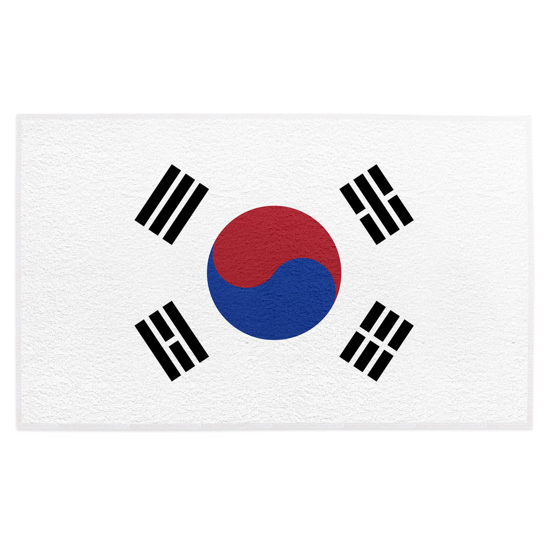 South Korea Flag Golf Towel