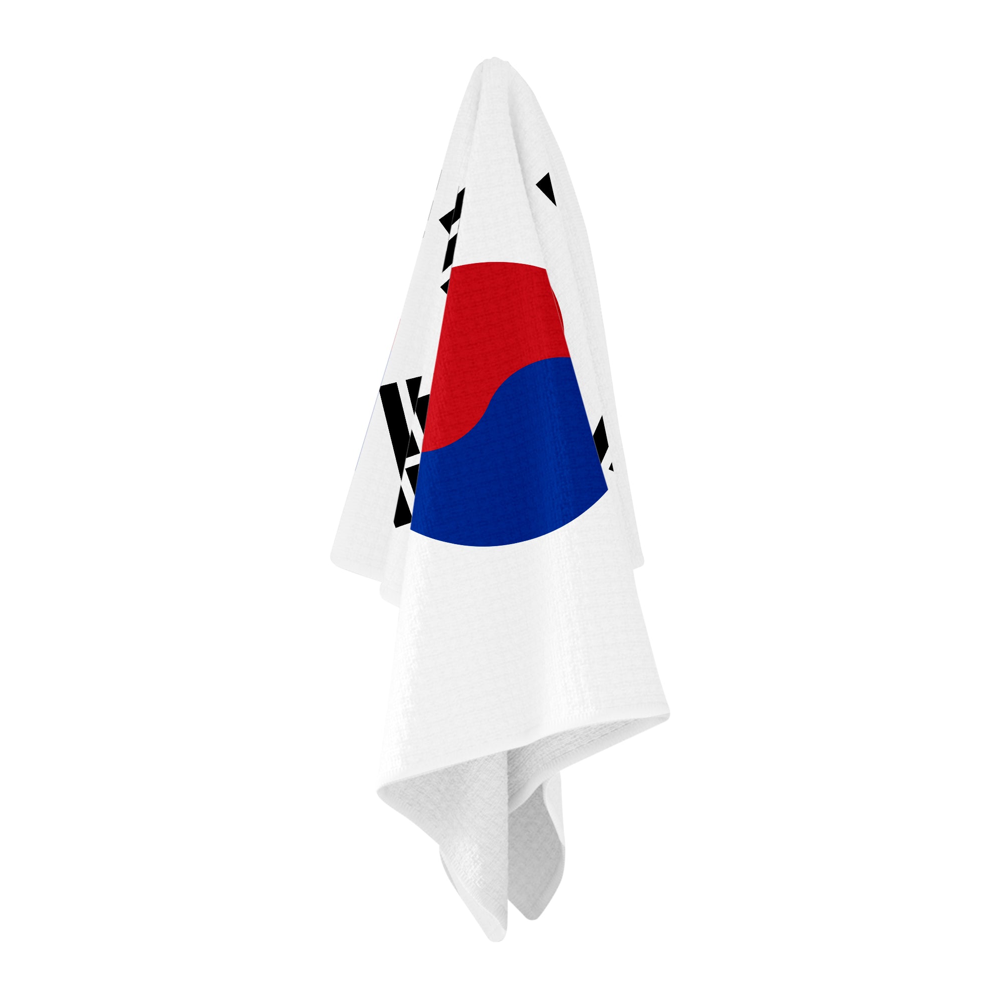 South Korea Flag Golf Towel