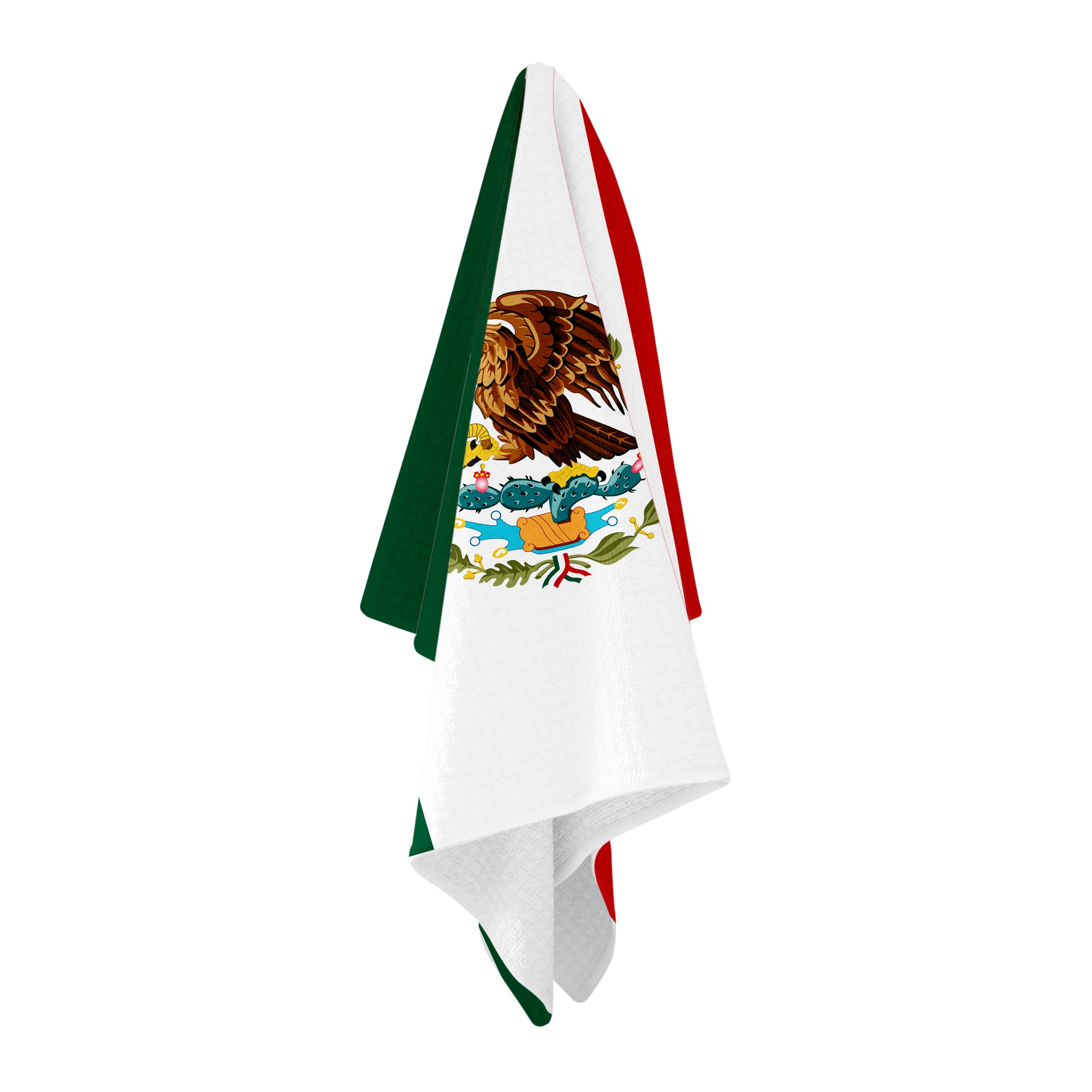 Mexico Flag Golf Towel