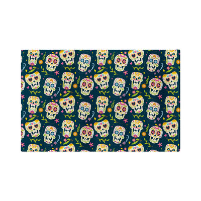 Sugar Skull Blue Golf Towel - Shop.GolfersAuthority