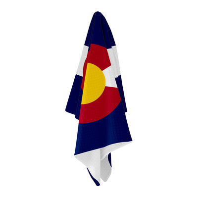 Colorado Flag Golf Towel - Shop.GolfersAuthority