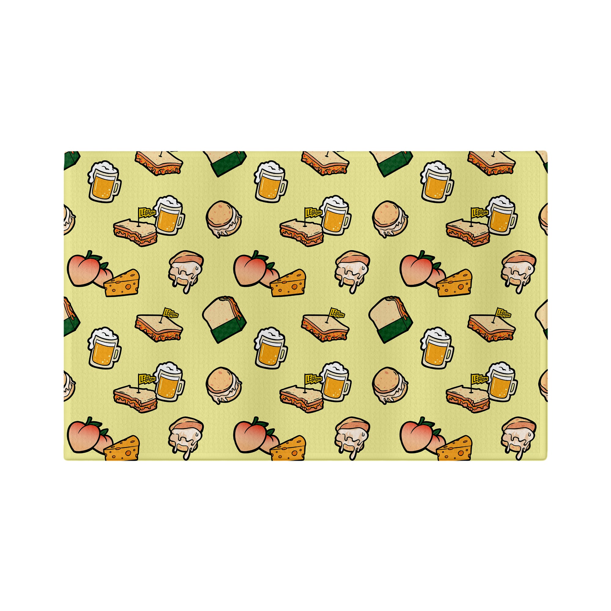 April Lunch Golf Towel