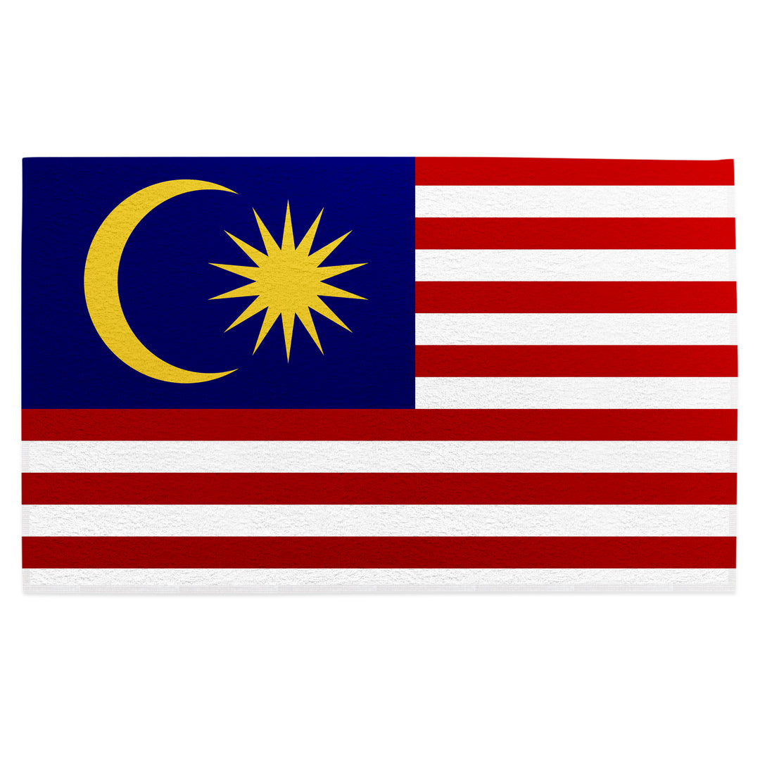 Malaysia Flag Golf Towel