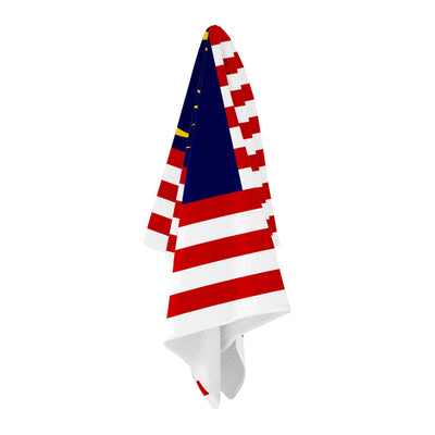Malaysia Flag Golf Towel - Shop.GolfersAuthority