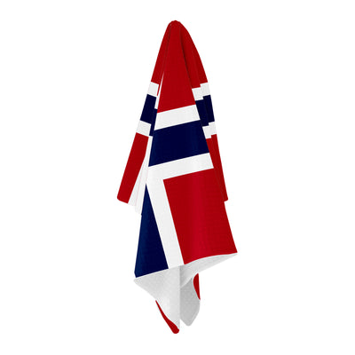 Norway Flag Golf Towel - Shop.GolfersAuthority