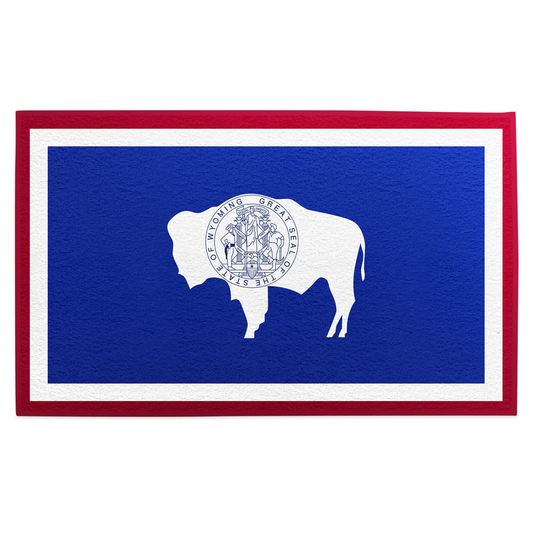 Wyoming Flag Golf Towel