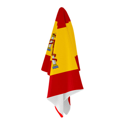 Spain Flag Golf Towel - Shop.GolfersAuthority