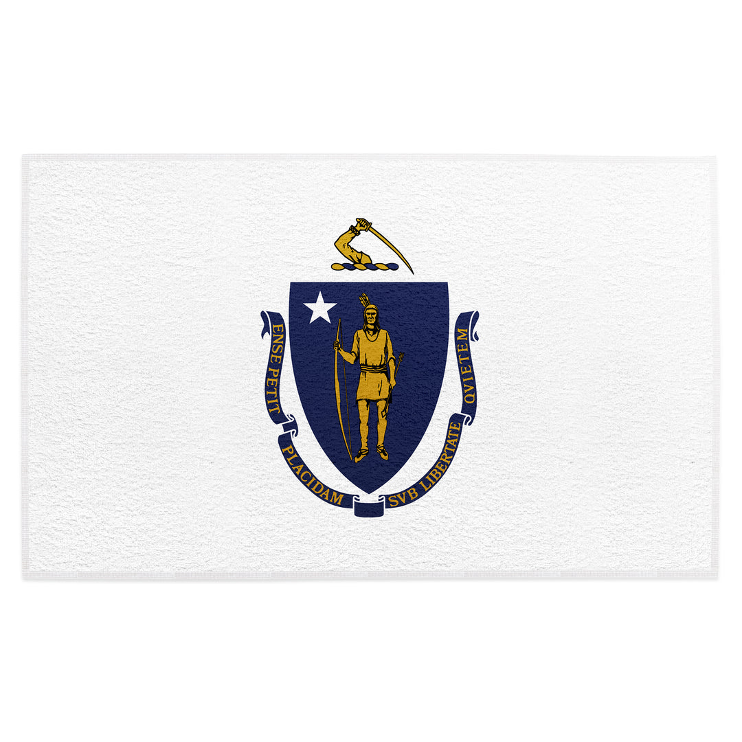Massachusetts Flag Golf Towel
