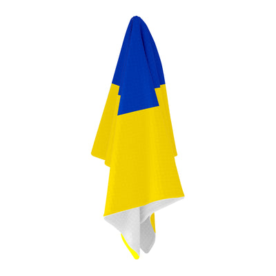 Ukraine Flag Golf Towel - Shop.GolfersAuthority