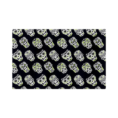 Sugar Skull Black Golf Towel - Shop.GolfersAuthority
