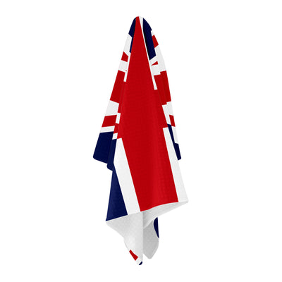 United Kingdom Flag Golf Towel - Shop.GolfersAuthority