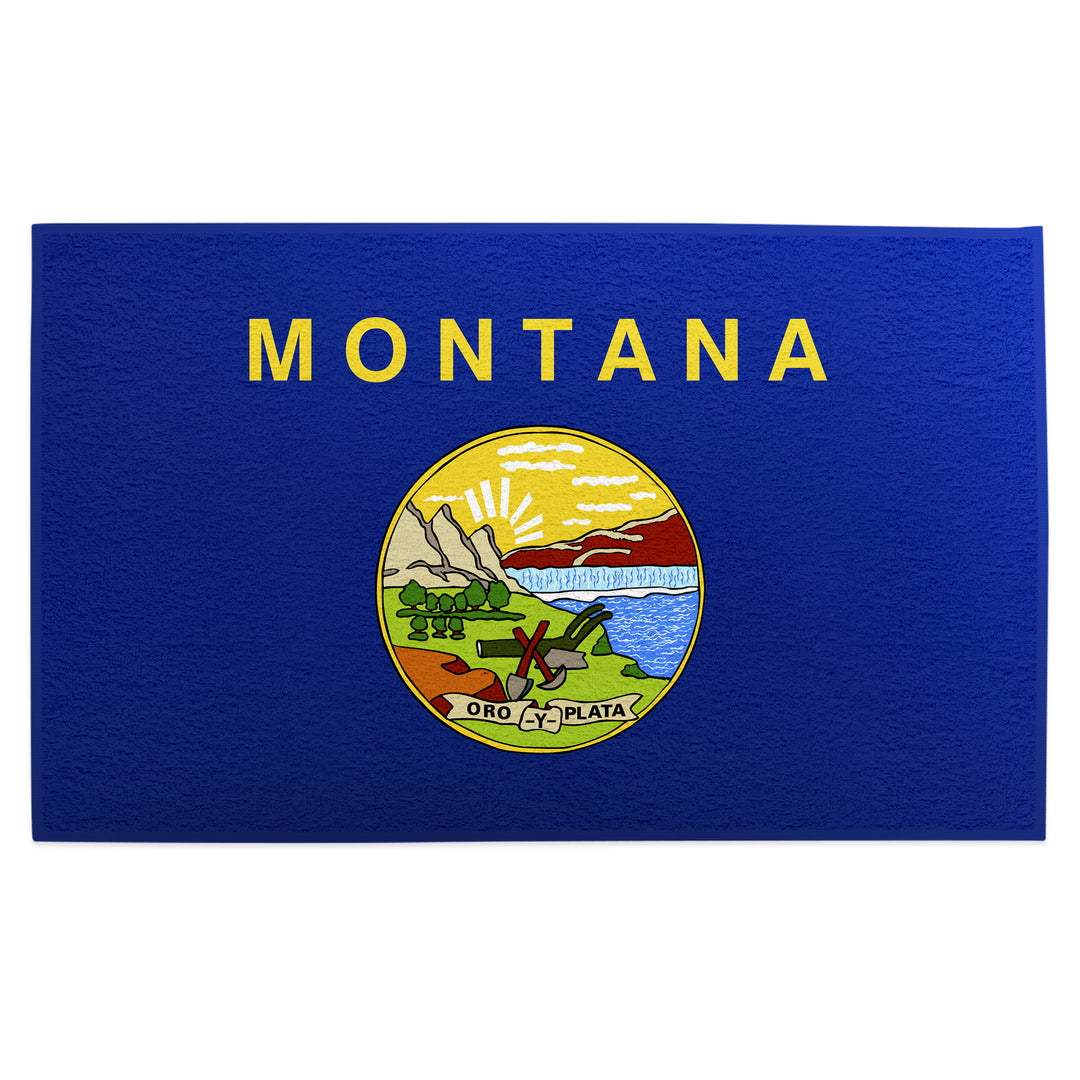 Montana Flag Golf Towel