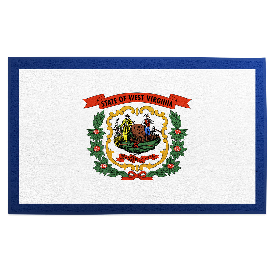 West Virginia Flag Golf Towel