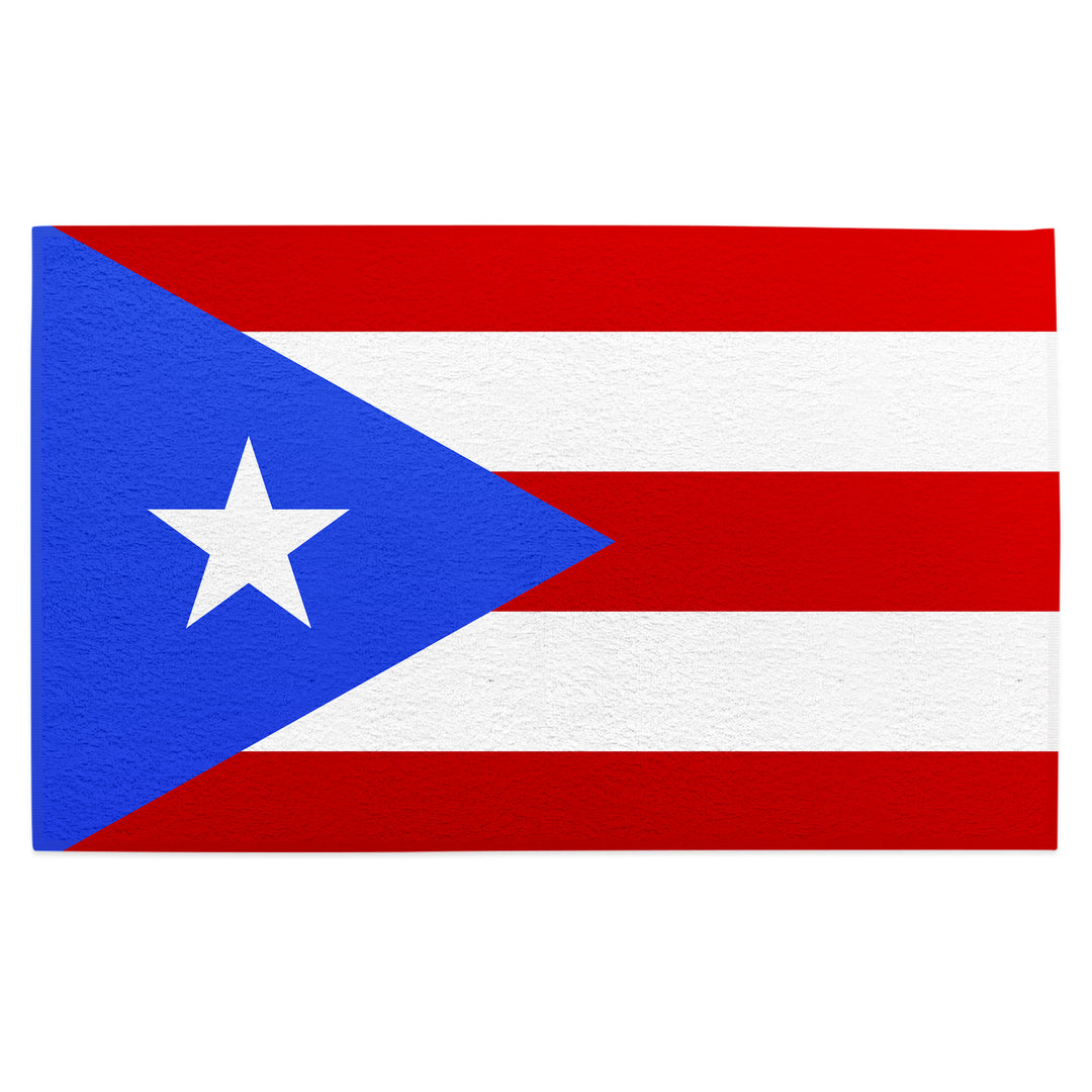 Puerto Rico Flag Golf Towel