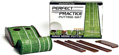 New Perfect Practice Golf Putting Mat Standard Edition 9' 6" x 15"