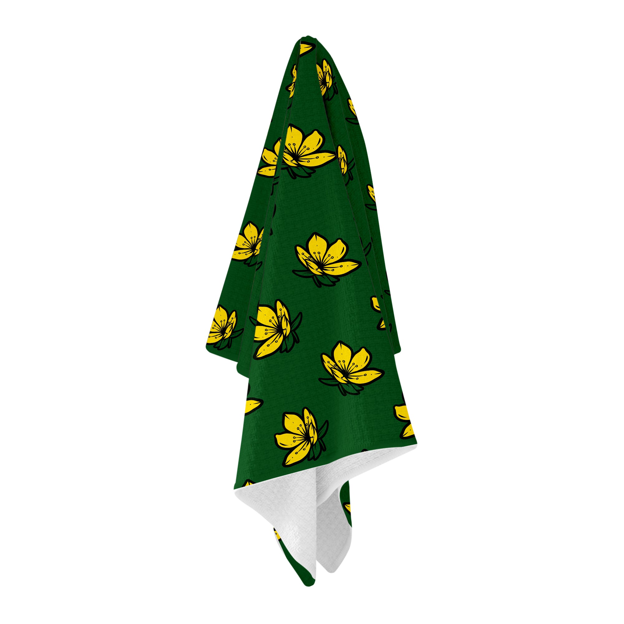 Azalea Flower Golf Towel