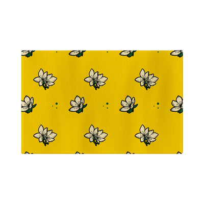 Yellow Azalea Golf Towel - Shop.GolfersAuthority