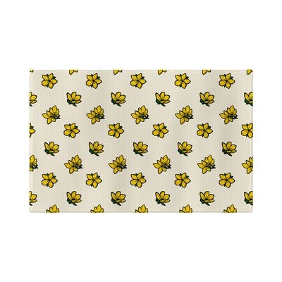White Azalea Golf Towel - Shop.GolfersAuthority