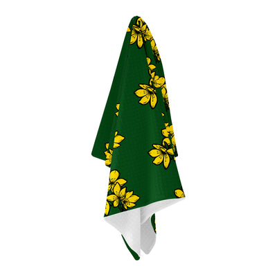Azalea Bloom Golf Towel - Shop.GolfersAuthority