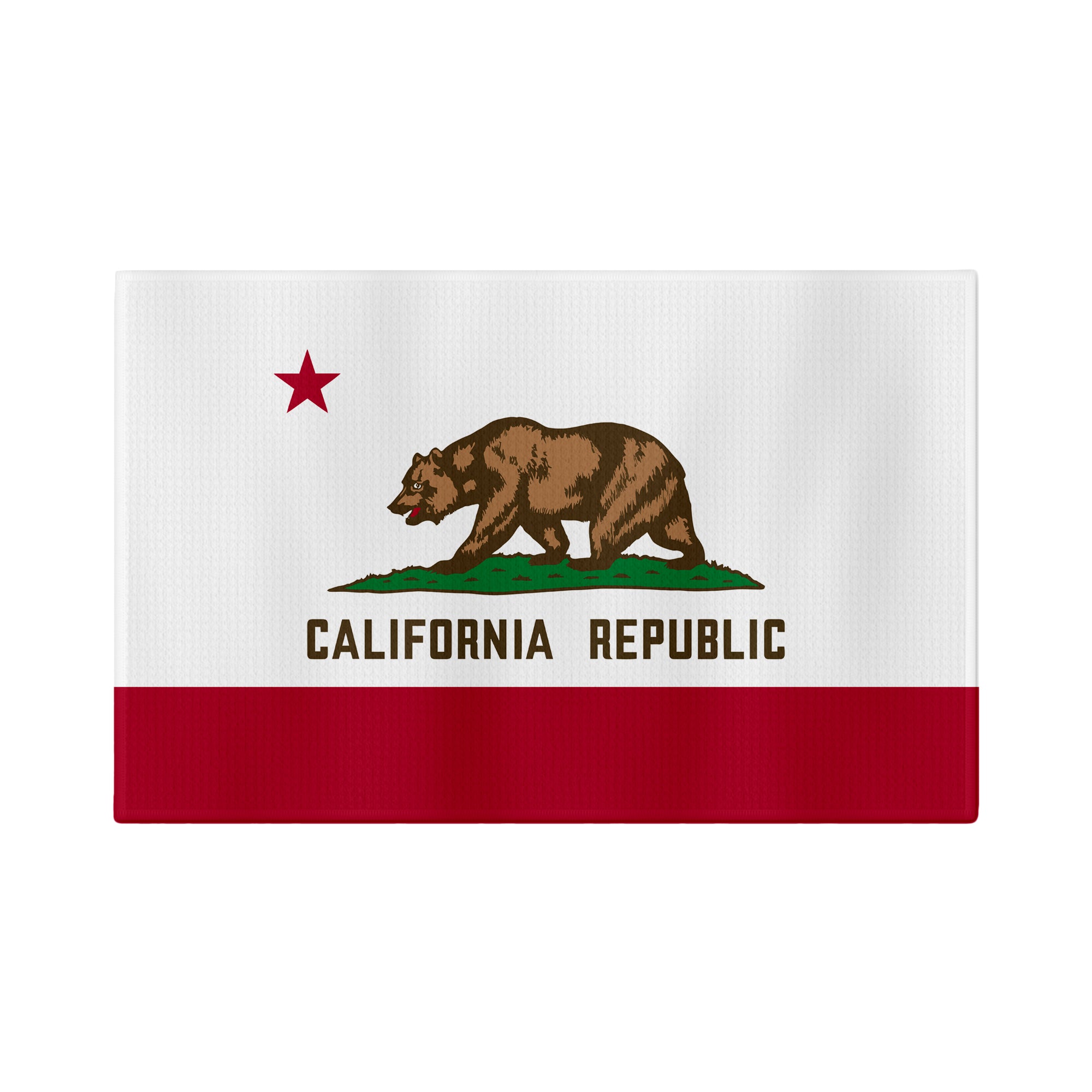 California Flag Golf Towel