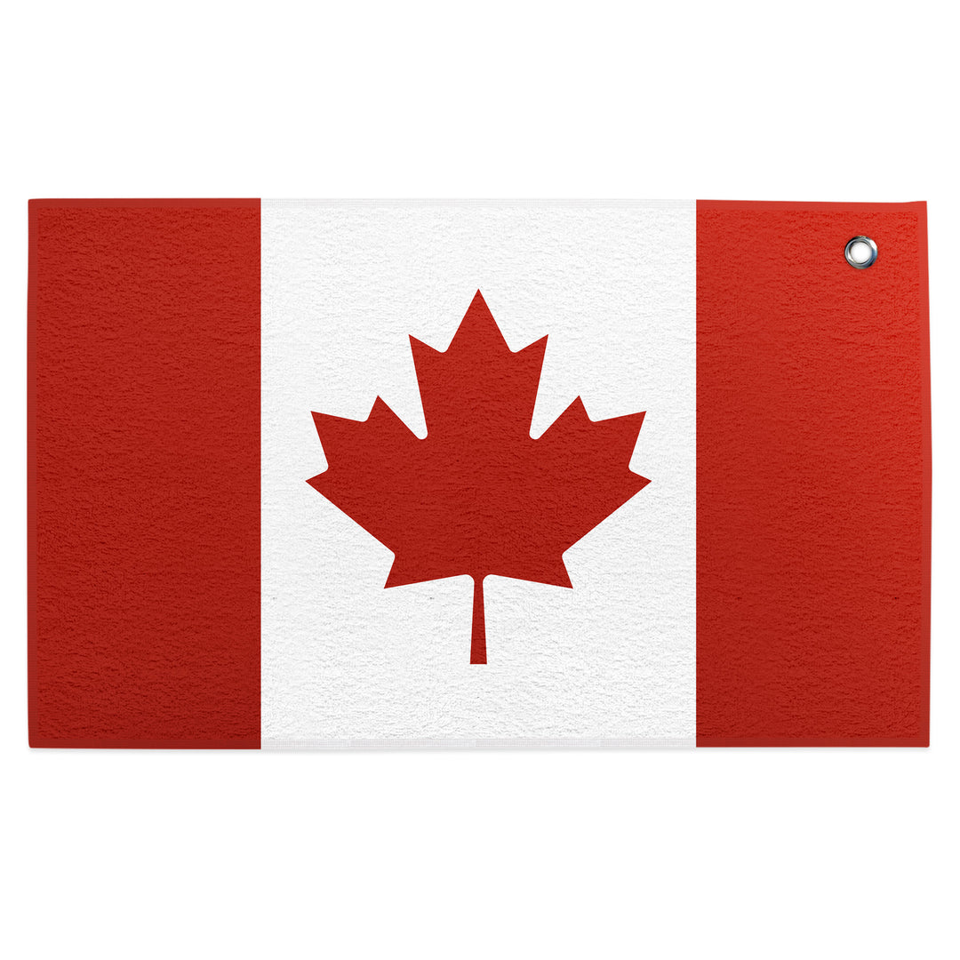 Canada Flag Golf Towel