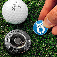 Blue MagnetOwl Poker Chip Ball Marker