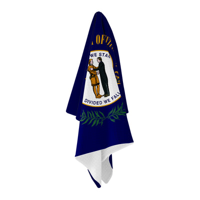 Kentucky Flag Golf Towel - Shop.GolfersAuthority