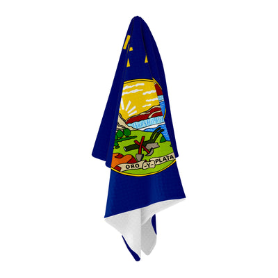 Montana Flag Golf Towel - Shop.GolfersAuthority