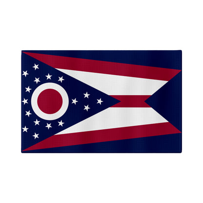 Ohio Flag Golf Towel