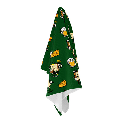 Pimento and Cheese Golf Towel - Shop.GolfersAuthority