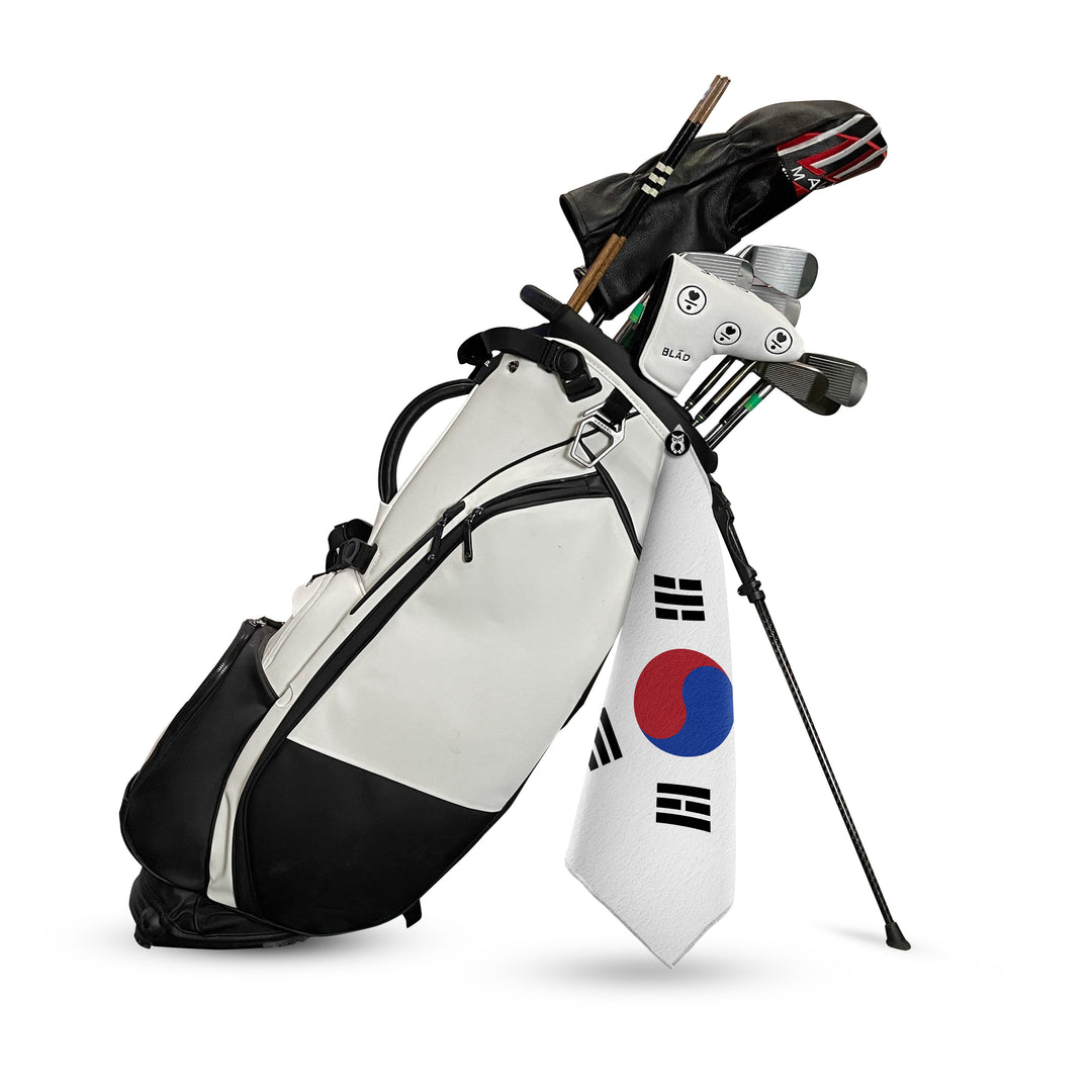 South Korea Flag Golf Towel