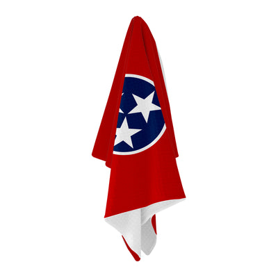 Tennese Flag Golf Towel - Shop.GolfersAuthority