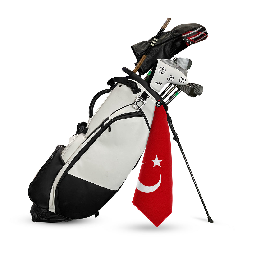 Turkey Flag Golf Towel