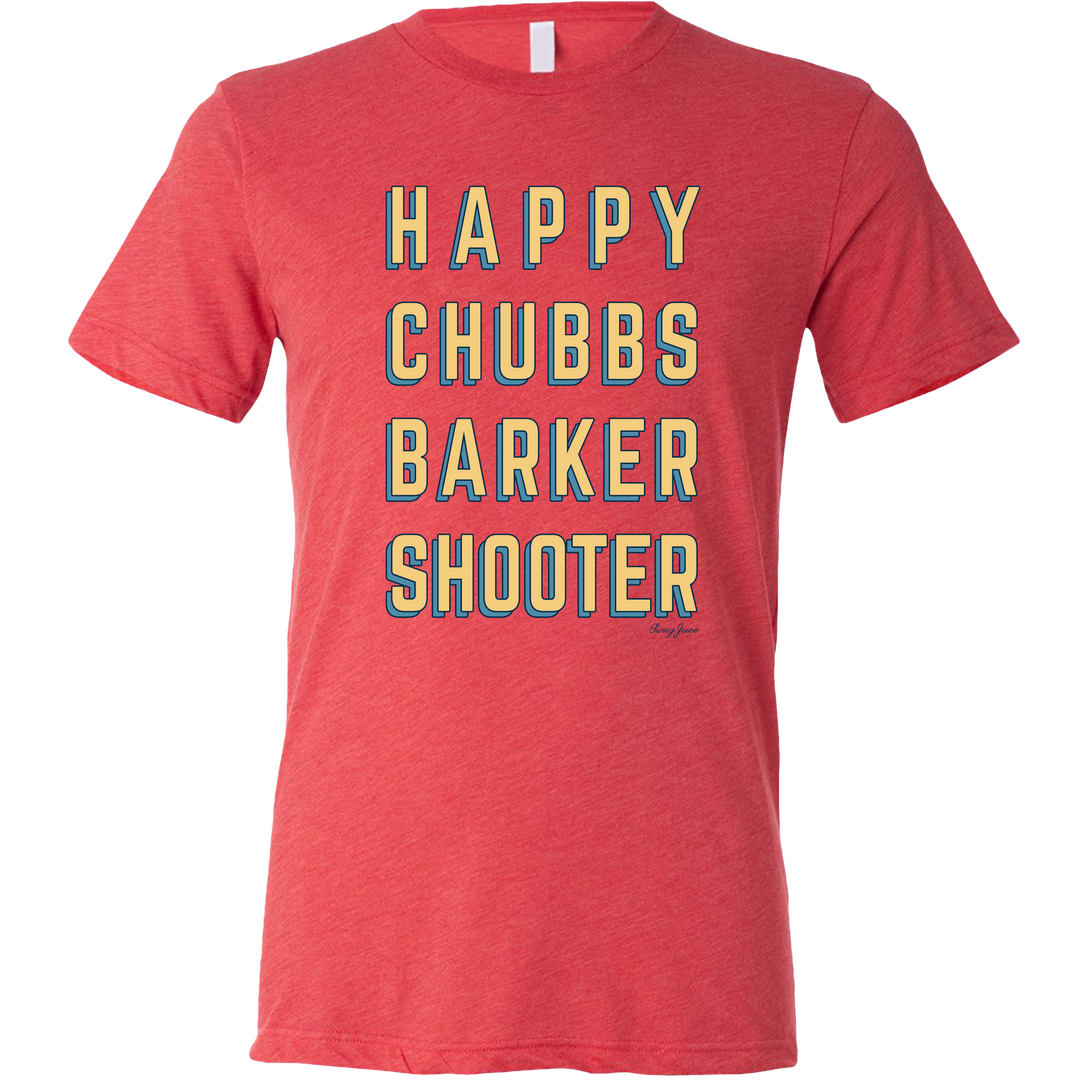Golf Happy Chubbs Barker Shooter Short Sleeve Tee